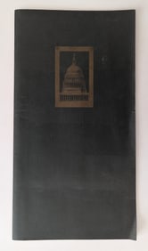 Hand Signed Se. JAMES STROM THURMOND, Senate Dining Room