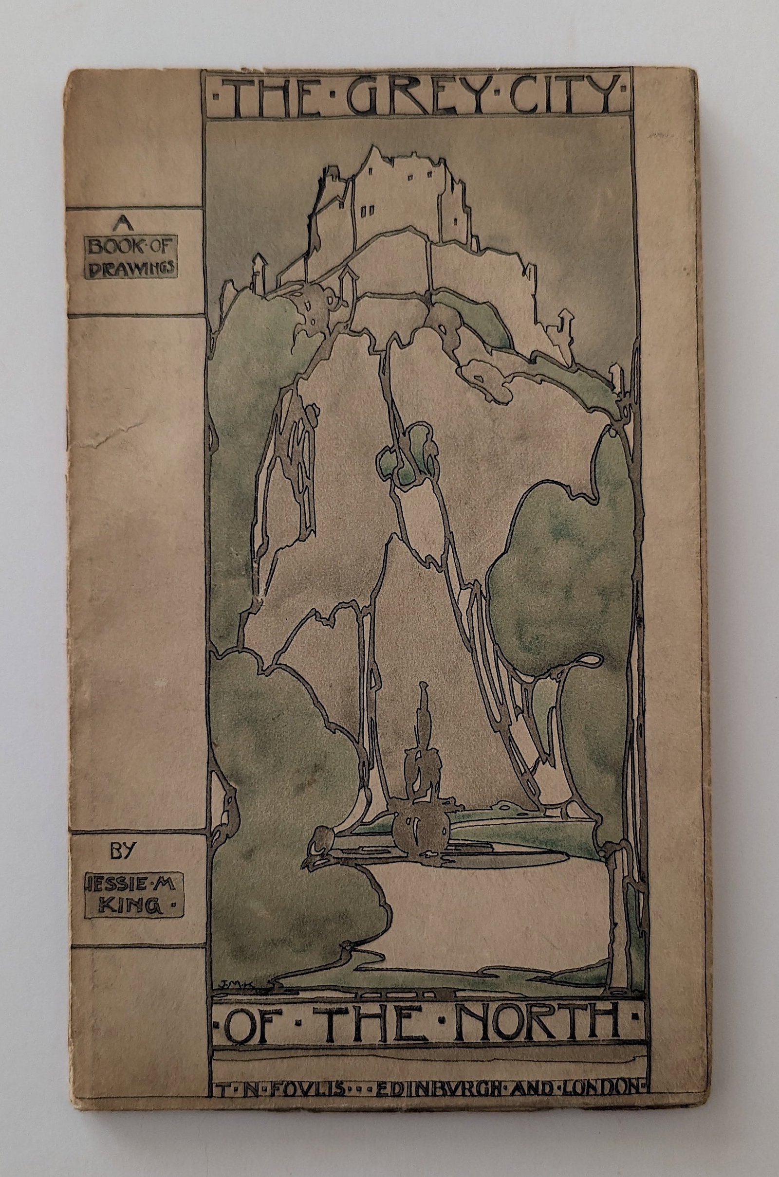 THE GREY CITY OF THE NORTH, A BOOK OF DRAWINGS by KING, Jessie E: This lot comes from the estate of a dedicated collector during many years. Her collection has been meticulously stored since its acquisition. Several of her collectibles have been acquired in the past