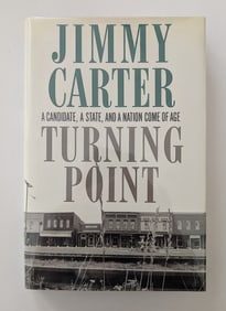 Autographed Copy Book by Pres. JIMMY CARTER - Turning Point