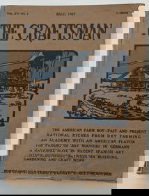 Gustav Stickley Craftsman Magazine, May 1909