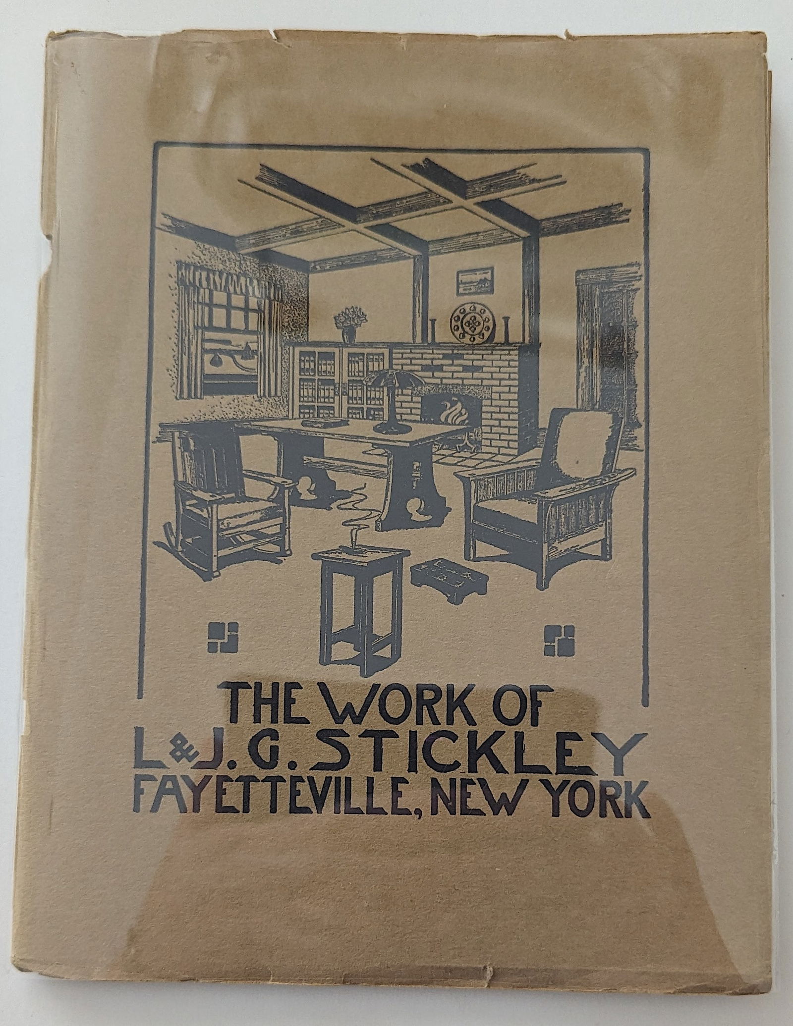 THE WORKS OF L. & J. G. STICKLEY FAYETTEVILLE, NEW YORK: This lot comes from the estate of a dedicated collector during many years. Her collection has been meticulously stored since its acquisition. Several of her collectibles have been acquired in the past