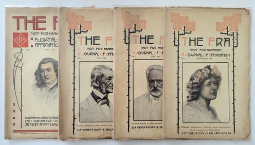 Set 4 THE FRA A Journal Of Affirmation, 1908 - 1910