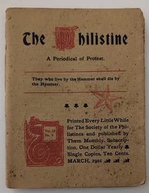 The Philistine A Periodical of Protest Series of 1901