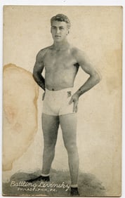 Rare AUTHENTIC Vintage Antique Scarce BOXING Card BATTLING LEVINSKY
