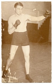 Rare AUTHENTIC Vintage Antique Scarce BOXING Card BILLY WALLACE
