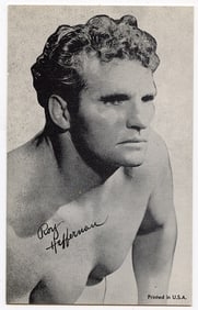 Rare AUTHENTIC Vintage Antique Scarce WRESTLING Card ROY HEFFERNAN