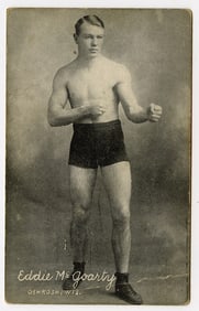 Rare AUTHENTIC Vintage Antique Scarce BOXING Card EDDIE MCGOORTY
