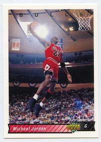 1992-93 Upper Deck - Bascketball Card Michael Jordan #23