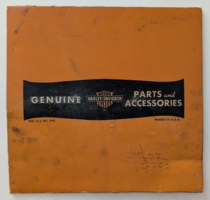 Vintage Harley-Davidson Motor Co. Part 51-36 Motor Gaskets