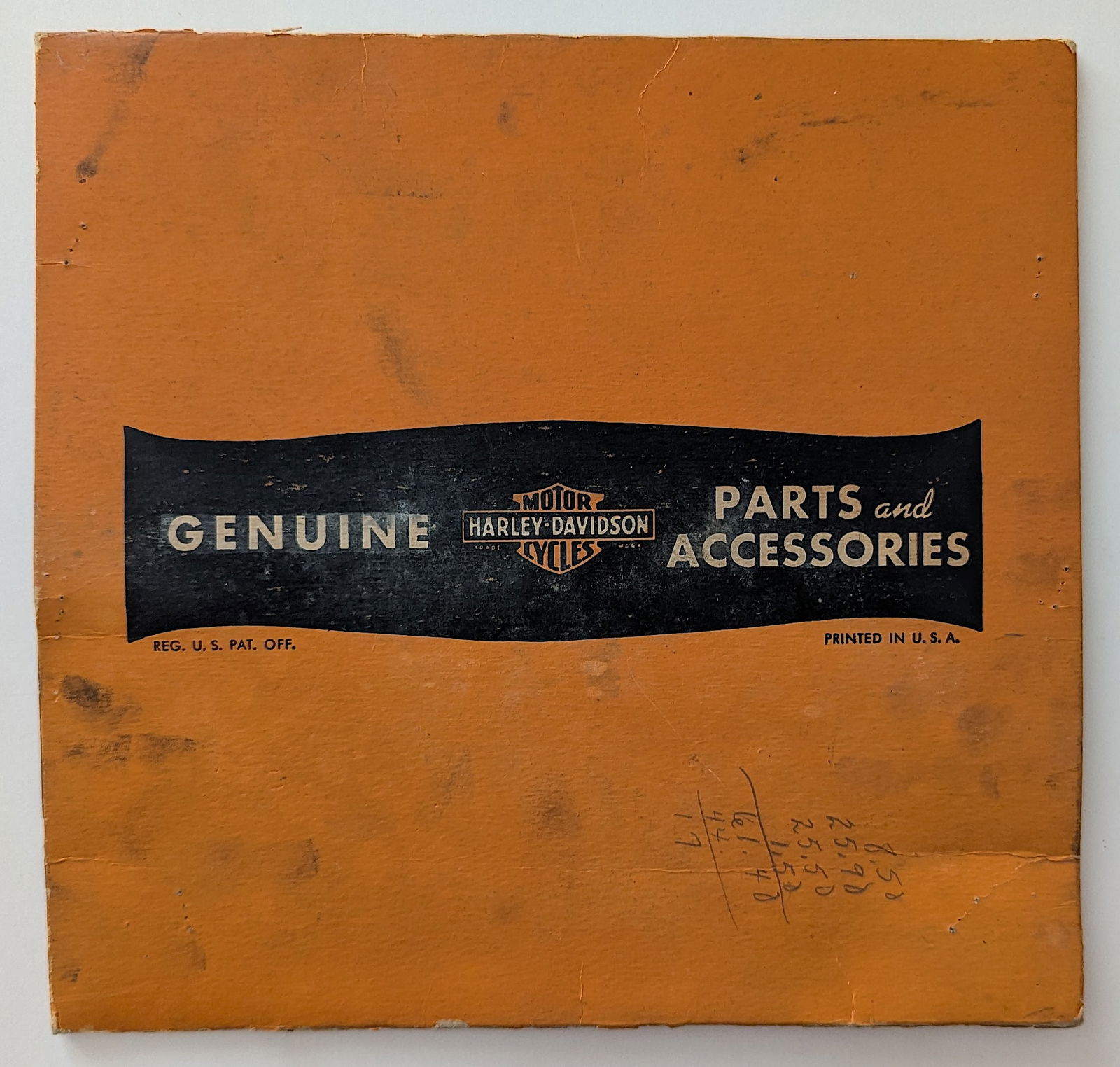 Vintage Harley-Davidson Motor Co. Part 51-36 Motor Gaskets (1 of 3)