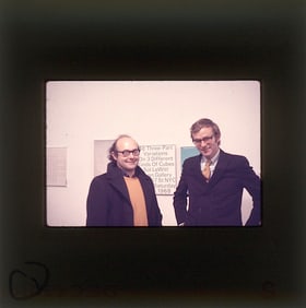 Art Original 20th C. 35mm Slide Artist SOL LEWITT (1928 - 2007)