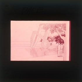 Art Original 20th C. 35mm Slide Artist LUCAS SAMARAS (1936 - 2024)