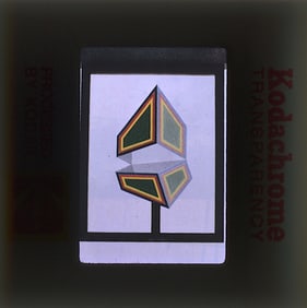 Art Original 20th C. 35mm Slide Artist LUCAS SAMARAS (1936 - 2024)