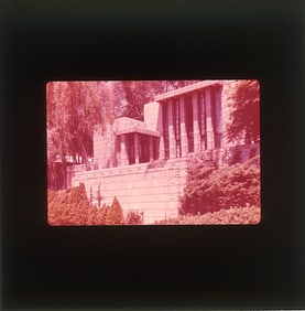 Art Original 20th C. 35mm Slide FRANK LLOYD WRIGHT (1867-1959)