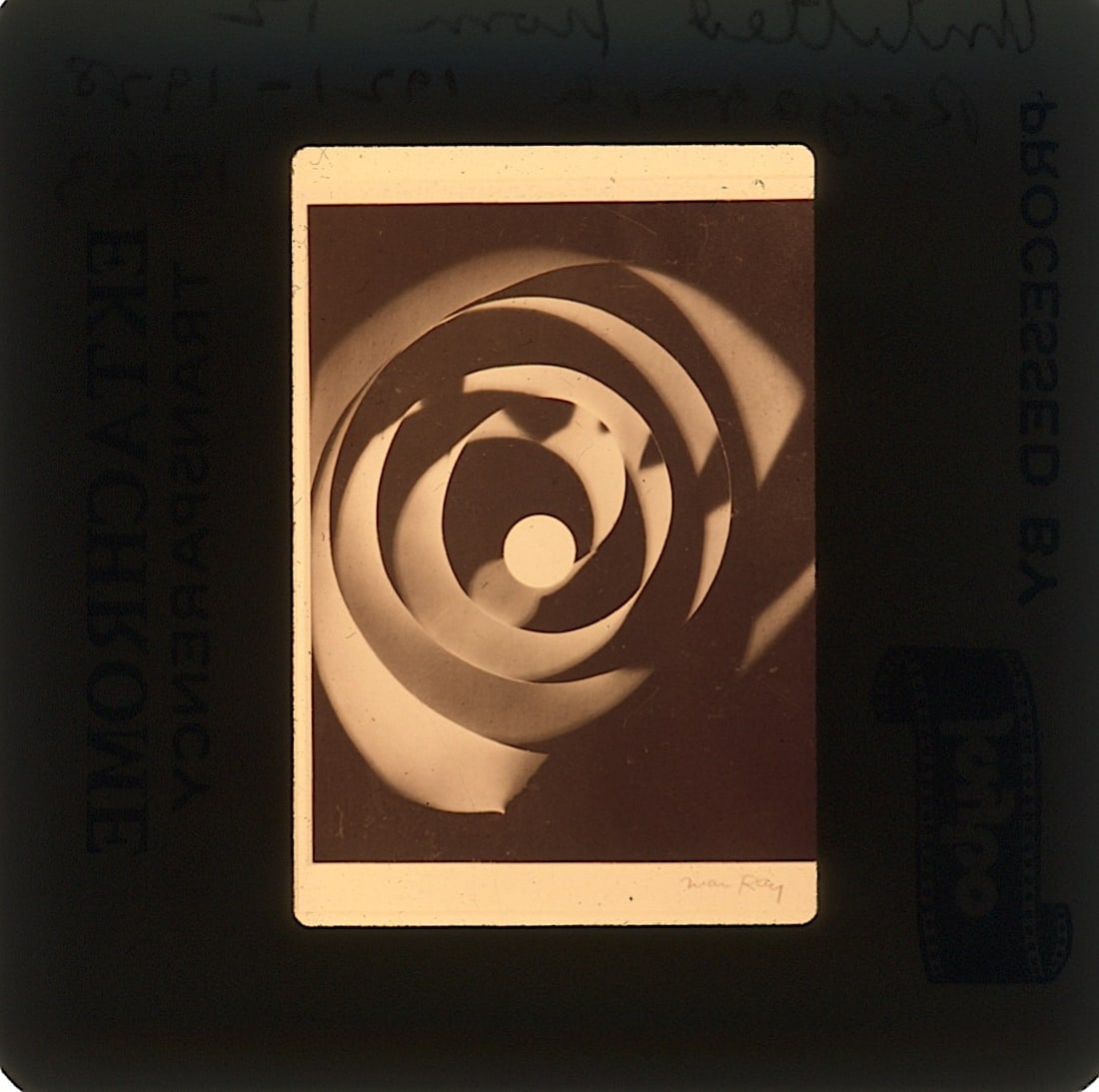 Art Original 20th C. 35mm Slide Artist  MAN RAY (1890 - 1976) (1 of 2)