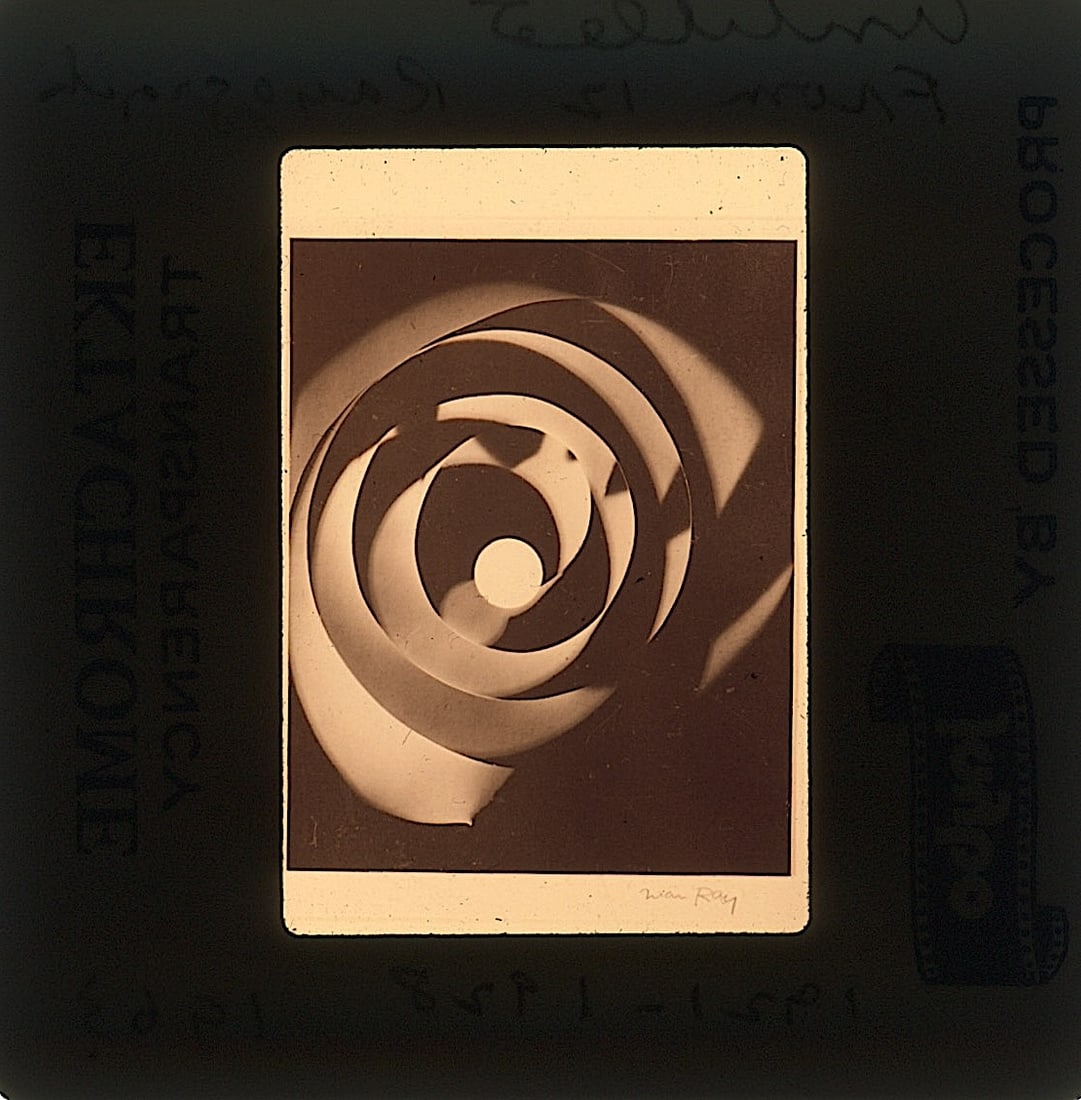 Art Original 20th C. 35mm Slide Artist  MAN RAY (1890 - 1976) (1 of 2)