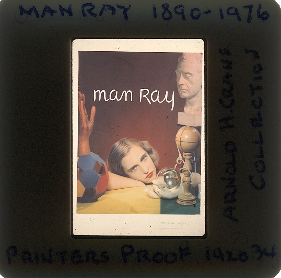 Art Original 20th C. 35mm Slide Artist MAN RAY (1890 - 1976): The provenance of this lot is from the estate of a deceased formal art collector in Miami, FL. We have included quality images to show it's actual condition. This lot is located in Boca Raton, Fl and