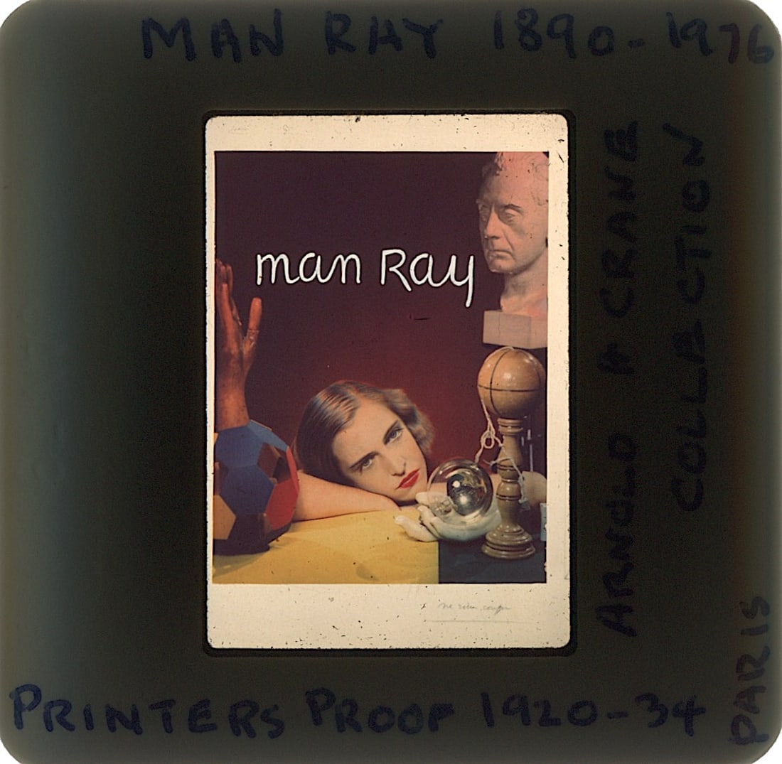 Art Original 20th C. 35mm Slide Artist MAN RAY (1890 - 1976): The provenance of this lot is from the estate of a deceased formal art collector in Miami, FL. We have included quality images to show it's actual condition. This lot is located in Boca Raton, Fl and