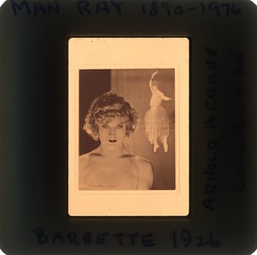 Art Original 20th C. 35mm Slide Artist MAN RAY (1890 - 1976)