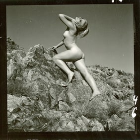 ANDRÉ DE DIENES Vintage Photo 1950s-1960s Nude Study