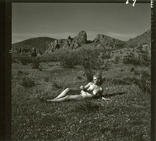 ANDRÉ DE DIENES Vintage Photo 1950s-1960s Nude Study