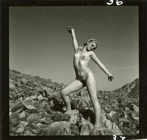 ANDRÉ DE DIENES Vintage Photo 1950s-1960s Nude Study