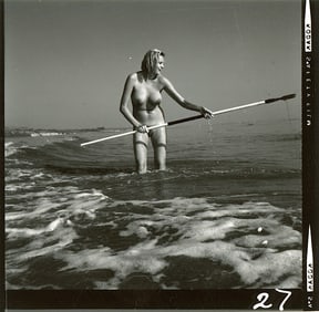 ANDRÉ DE DIENES Vintage Photo 1950s-1960s Nude Study