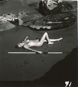 ANDRÉ DE DIENES Vintage Photo 1950s-1960s Nude Study