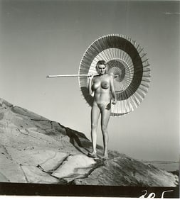 ANDRÉ DE DIENES Vintage Photo 1950s-1960s Nude Study