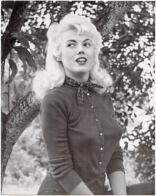 BUNNY YEAGER Vintage Pin Up Litho SELF-PORTRAIT