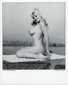 BUNNY YEAGER Vintage Pin Up Litho BABETTE BARDOT