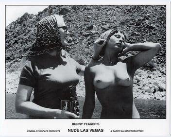 BUNNY YEAGER Vintage Pin Up Litho NUDE LAS VEGAS