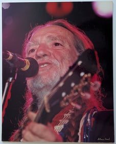 Original Photography Poster WILLIE NELSON by SOLOMON VIOREL