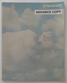 ARTSCANADA - Advance Copy - New Concepts of Space, 1969