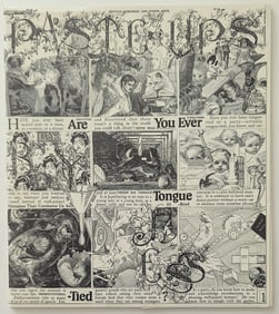 JESS: PASTE UPS Museum Contemporary Art, Chicago, 1972
