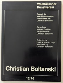 Christian Boltanski Recueil de saynetes comiques, 1974