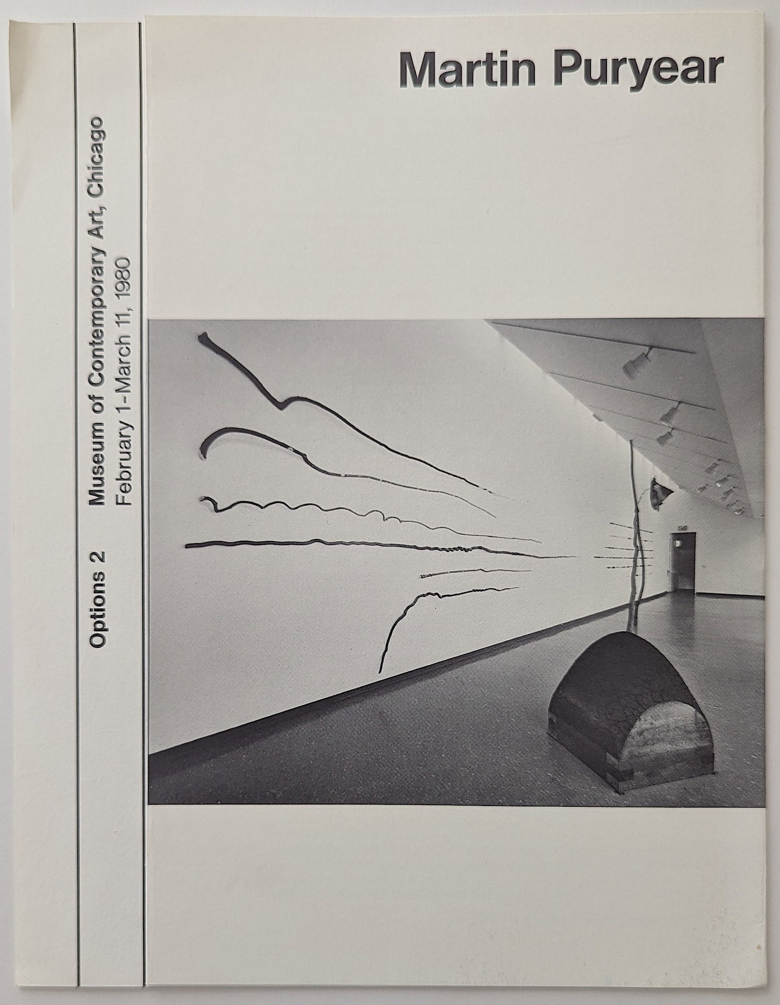 MARTIN PURYEAR , Museum of Contemporary Art, Chicago, 1980: The provenance of this lot is from the estate of a deceased formal art collector/curator in Miami, FL. We have included quality images to show it's actual condition. This lot is located in Boca Raton,