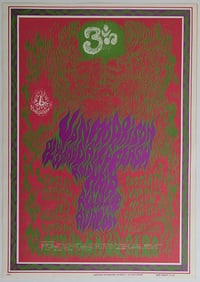 Original Poster WES WILSON for Avalon Ballroom, 1967