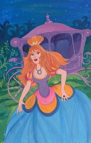 Original Watercolor DISNEY Illustration by ALVARO ARCE
