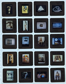 Scarce Set of Original 20th C. Set 35mm Art Slides VARIOUS ARTISTS
