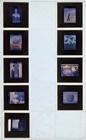 Scarce Set of Original 20th C. Set 35mm Art Slides MAGRITTE