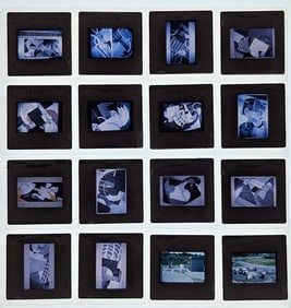 Scarce Set of Original 20th C. Set 35mm Art Slides BLUM