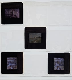 Scarce Set of Original 20th C. Set 35mm Art Slides GEORGES SEURAT