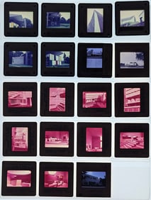 Scarce Set of Original 20th C. Set 35mm Art Slides LE CORBUSIER