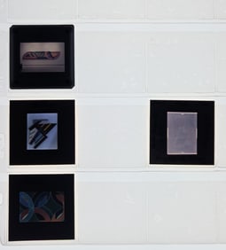 Scarce Set of Original 20th C. Set 35mm Art Slides FRANK STELLA
