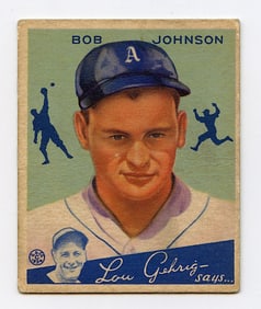 Bob Johnson 1934 Goudey #68 Baseball Card