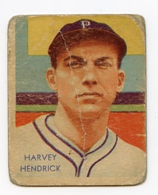 1934-36 Diamond Stars #41 Harvey Hendrick Phila. Phillies