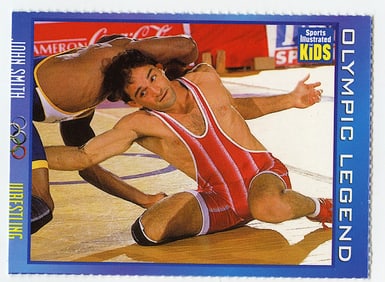 JOHN SMITH RARE SPORTS ILLUSTRATED FOR KIDS SI OLYMPIC STAR WRESTING USA