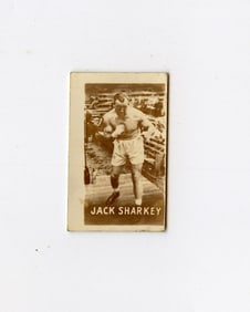 1948 JACK SHARKEY Boxing Champions #11 Topps Magic Photo trading card
