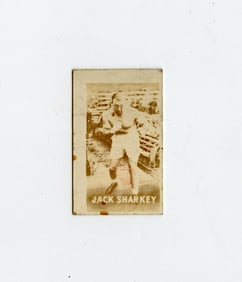 1948 JACK SHARKEY Boxing Champions #11 Topps Magic Photo trading card